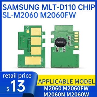 Samsung mlt-d110impresoras chip Samsung sl-m2060 m2060fw m2060n m2060w printer counting chip Samsung 110 toner cartridge