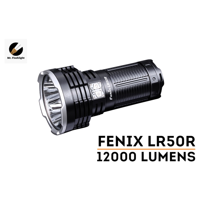 ไฟฉาย Fenix ​​LR50R 12000 รูเมน ดวงอาทิตย์ที่พกพาได้ (รับประกันศูนย์ไทย) (ประกันศูนย์ไทย)
