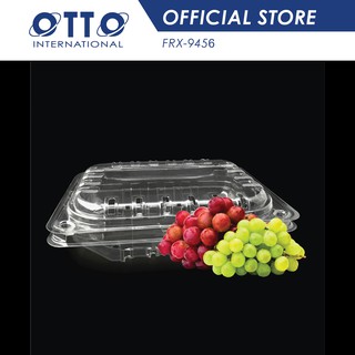 OTTO [แพ็ค 100 กล่อง] กล่องสลัด กล่องเบเกอรี่ กล่องผลไม้ กล่องพลาสติกใส PET