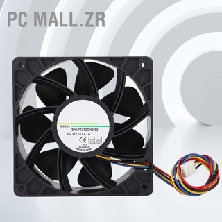 Pc Mall.Zr Shlf1212Che-03 พัดลมระบายความร้อน Dc12V 2.7A 12 ซม. S9 S7 กระจายความร้อนเร็ว