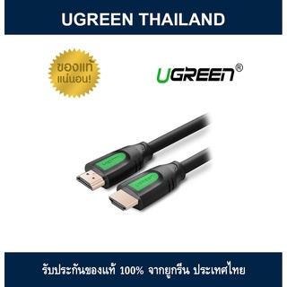 UGREEN HDMI Round Cable -Double Colors Green(สายกลม)