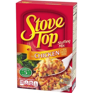 ขนมปังกรอบปรุงสำเร็จไก่อบ คราฟท์สโตฟท็อป kraft stove top stuffing chicken 170g