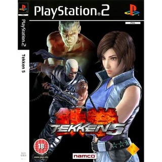 แผ่นเกมส์ Tekken 5 PS2 Playstation2 คุณภาพสูง ราคาถูก
