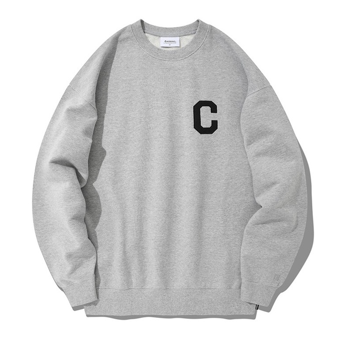Covernat เสื้อกันหนาว คอกลม พิมพ์ลายโลโก้ คลาสสิก สําหรับผู้ชาย และผู้หญิง