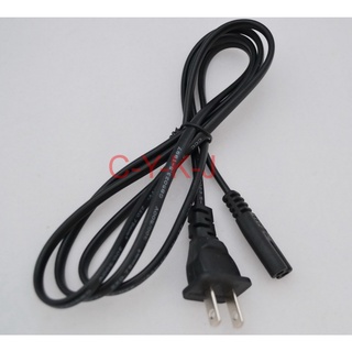 high quality สายแปลงไฟ AC 100V-240V cable COD US 2 Prong 2 Pin Power Supply Adapter Cable Cord 150cm / 1.5M  C7 Laptop Lead 3 Pin Charger HP printer power 6V 12V 24V 48V 0.5A 1A 2A 3A 4A 5A 6A