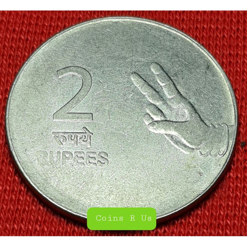 เหรียญต่างประเทศ อินเดีย ช่วงปี 2007-2011 ชนิด 2 รูปี สู้ๆ ขนาด 27 มม.  สวยผ่านใช้น่าสะสม | Shopee Thailand
