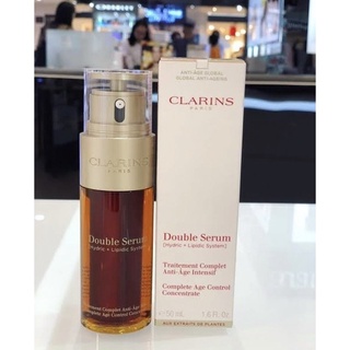 (📍สินค้าเคาเตอร์แท้ 💯% 30ml / 50ml / 75ml ) ฉลากไทย CLARINS DOUBLE SERUM