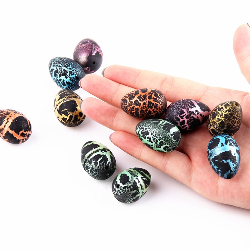 10pcs/set Magic Hatching Growing Dinosaur Plus น ้ ํายาวไข ่ Breeding กระบวนการการศึกษาการสอนของเล ่ นเด ็ กสนุก