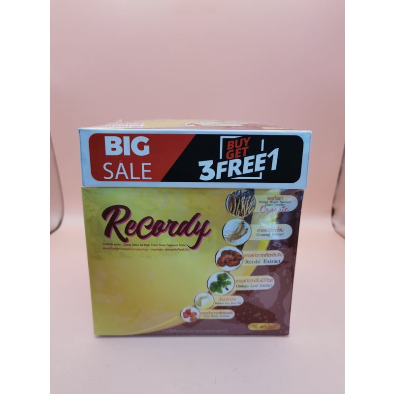 สารสกัดจากตังถั่งเช่า 90 แคปซูล (แถมฟรี!10's.)