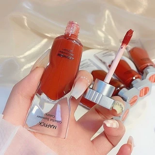L-22สินค้ามีพร้อมส่ง⚡️ MAFFICK ลิปสติก เนื้อแมตต์กํามะหยี่ เนื้อเเมตต์ เคลือบลิมฝีปากให้ความชุ่มชื้น กันน้ำ ติดทนตลอดวัน