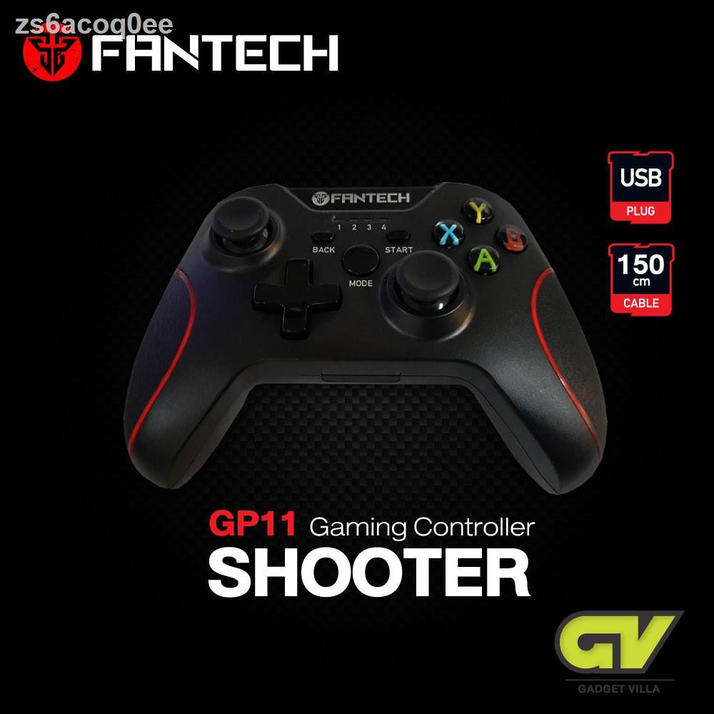 ✾✘Joystick จอยเกมส์ PC PS3 FANTECH GP11 (SHOOTER) Gaming Controller ระบบ X-input ประกันศูนย์ 2 ปี