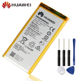 แบตเตอรี่ทดแทน HB494590EBC สำหรับ Huawei Honor 7 Glory PLK-TL01H ATH-AL00 PLK-AL10 ของแท้แบตเตอรี่ 3100mAh