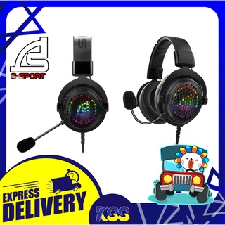 หูฟัง หูฟังเล่นเกม หูฟังเกมมิ่ง Signo Gaming Headset Brexxon HP-830 7.1 Black รับประกัน 2 ปี