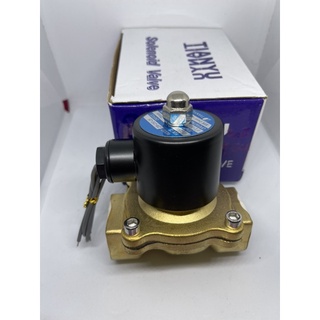 โซลินอยด์วาล์ว 1นิ้ว 24V ทองเหลือง เกรดA 2w-250-25พร้อมส่ง