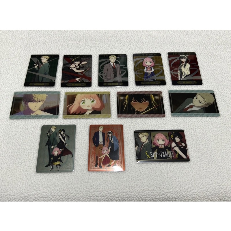 [SPY x FAMILY] การ์ด bundai การ์ด Metal Card Collection Pack Version - แท้