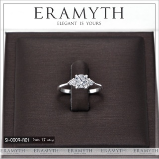 E่ramyth jewelry แหวน เงินแท้ 92.5  งานฝังเพชรสวิลCZ สินค้ามาตรฐานส่งออก: SI-0009-R01