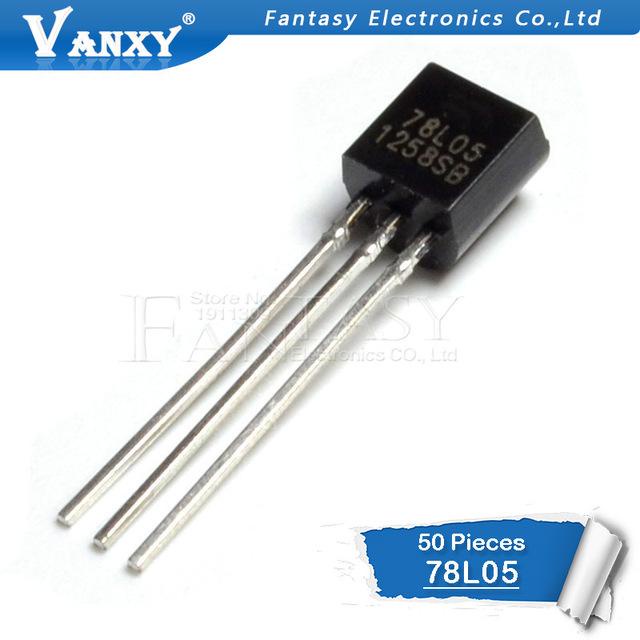 50PCS 78L05 TO92 78L05 TO-92 L78L05 ใหม่และ IC