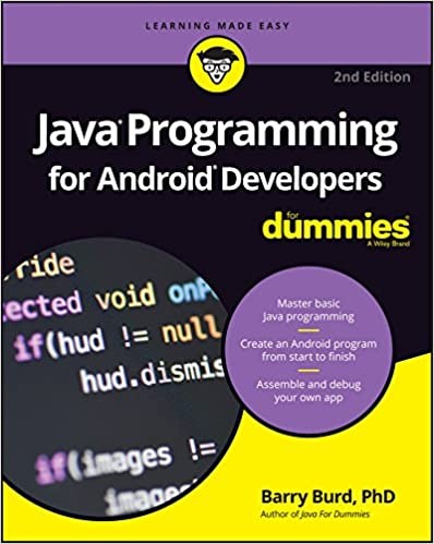 การเขียนโปรแกรม Java สําหรับ Android Developers สําหรับ Dummies, 2nd Edition