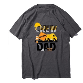 ขายดี!เสื้อยืดแขนสั้น ผ้าฝ้าย พิมพ์ลาย Crew Manager Day ขนาดใหญ่ สไตล์คลาสสิก สําหรับผู้ชาย และผู้หญิงS-5XL