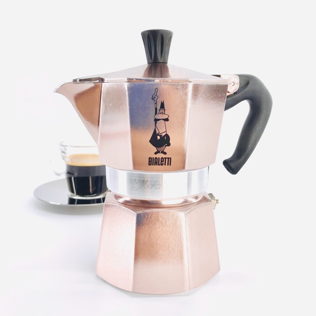 Bialetti Moka express Rose gold Shopee Thailand