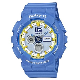 Casio Baby-G นาฬิกาข้อมือผู้หญิง สายเรซิ่น รุ่น BA-120-2BDR