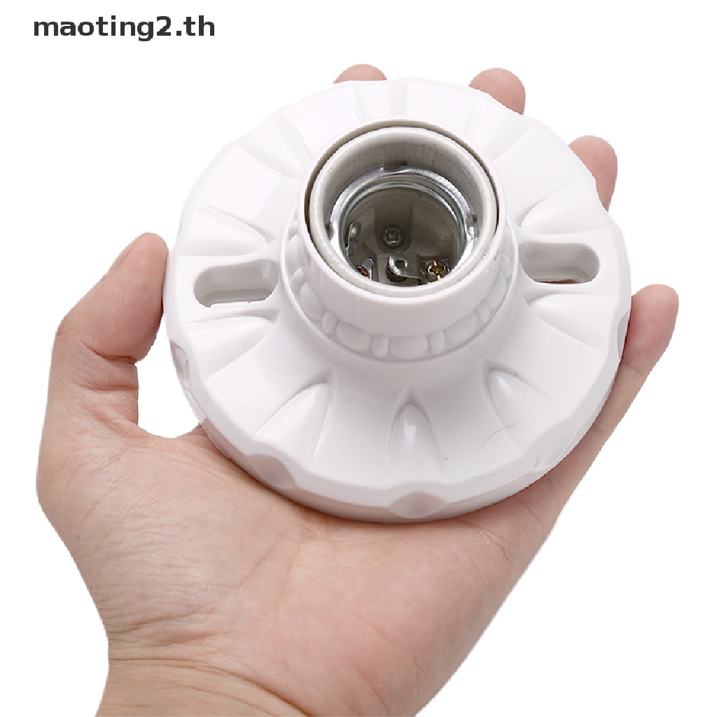 (Mtth) ฐานซ็อกเก็ตหลอดไฟเซรามิก E27