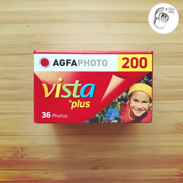 ฟิล์มสี 135 • AGFA VISTA PLUS 200 • COLOR FILM 135 • ฟิล์มถ่ายรูป • ฟิล์มถ่ายภาพ • ฟิล์ม