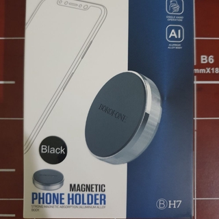 Magnet Phone Holder ที่ติดโทรศัพท์แม่เหล็ก Borofone ที่ติดโทรศัพท์ ที่ยึดโทรศัพท์แม่เหล็ก อุปกรณ์ยึดมือถือในรถ ติดแน่น