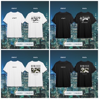 เสื้อยืดสกรีนลายหน้า-หลัง ราคา/ตัว รหัสFB **อย่าลืมแจ้งไซสทางแชท**