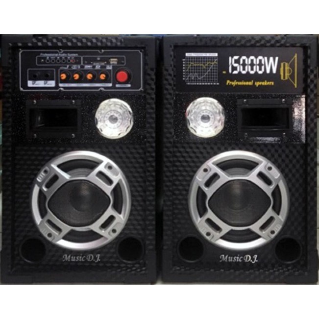 ลำโพง Music D.J. รุ่น M-7000E ขนาดใหญ่ตั้งพื้น ขายเป็นคู่ (กลุ่ม4)