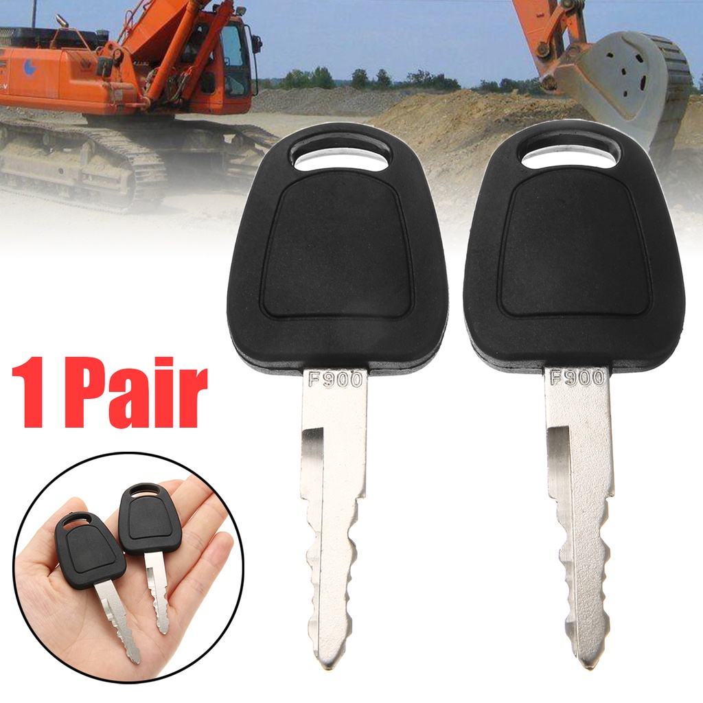 กุญแจรถขุด Doosan Daewoo รุ่น F900 จำนวน 1 คู่ อะไหล่กุญแจสตาร์ทเครื่อง สำหรับรถขุดดูซาน แดวู อะไหล่เครื่องจักรกลหนัก