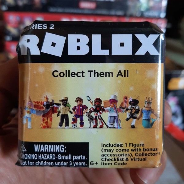 Roblox Toy Box Series 2 [ รหัสของแท ้ ] กล ่ องสุ ่ ม ( ดารา - 1 กล ่ อง )