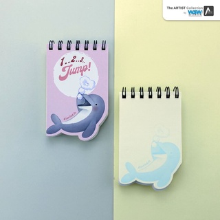 สมุดโน๊ต Purse Note Save Sea Life โลมา (ไดคัท)
