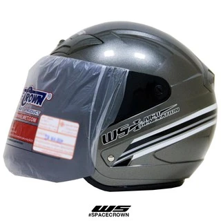 หมวกกันน็อค Space Crown รุ่น WS-I มีครบทุกสี