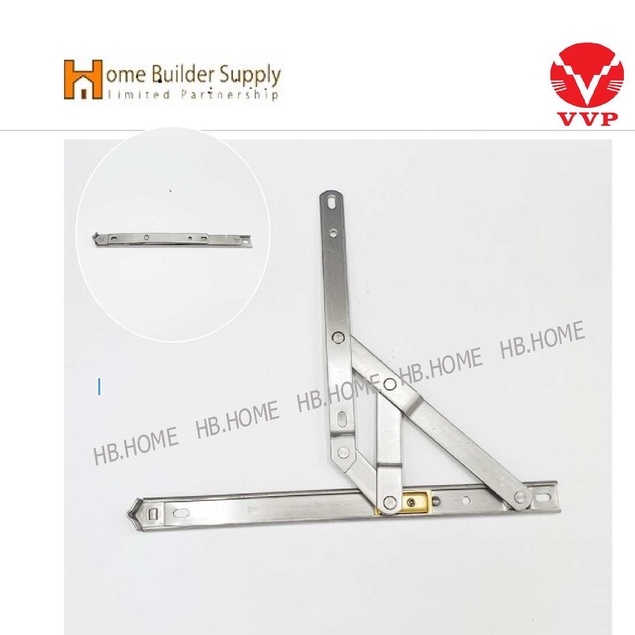 VVP-FH-บานพับข้อศอก บานกระทุ้งเปิดได้ 60-90ํ องศา VVP FRICTION STAY HINGE วีวีพี มีหลายขนาด