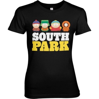 เสื้อผ้าผชเสื้อยืด พิมพ์ลาย South Park Girly Damen สําหรับผู้หญิงS-5XL