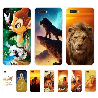 เคสโทรศัพท์ซิลิโคน Tpu แบบนิ่ม ลาย The lion king simba สําหรับ OPPO A3S A5 A12E r9S A75