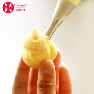 หัวบีบครีม หัวบีบไอซิ่ง สแตนเลส สำหรับทำขนม
