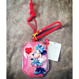 กระเป๋าใส่บัตร มินนี่ โตเกียว ดีสนีย์ ซี ของแท้จากญี่ปุ่น  Badge Holder Minnie Tokyo Disney Seas ที่ห้อยบัตรพนักงาน