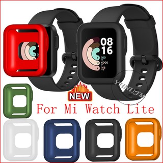 เคส Mi watch lite เคส กรอบ mi lite watch เคสนาฬิกาข้อมืออัจฉริยะ xiaomi watch lite เคสนาฬิกาข้อมือ xiaomi mi watch lite silicone กันชนได้