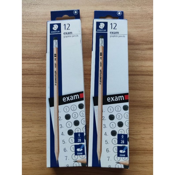 ดินสอไม้ Staedtler 2B Exam  (1 กล่อง 12 แท่ง)