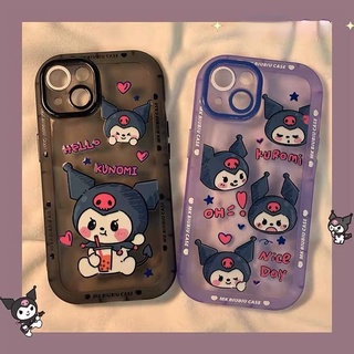 เคสโทรศัพท์มือถือ ลายการ์ตูนคุโรมิ สําหรับ iphone 12 13 11 Pro Max X Xs Max Xr