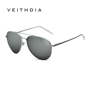 Veithdia แว่นกันแดด Polarized เคลือบกระจก 2736