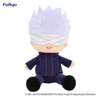 ตุ๊กตามหาเวทย์ผนึกมาร-โกะโจ ซาโตรุ jujutsu kaisen 0 the movie - cute Round very big Plushy