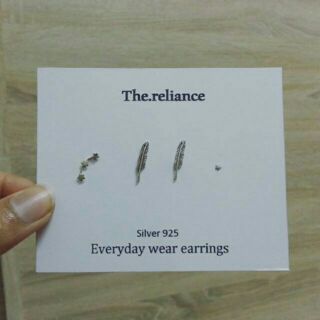 มีโค้ดลดSilver earring set  คุ้มมากๆ