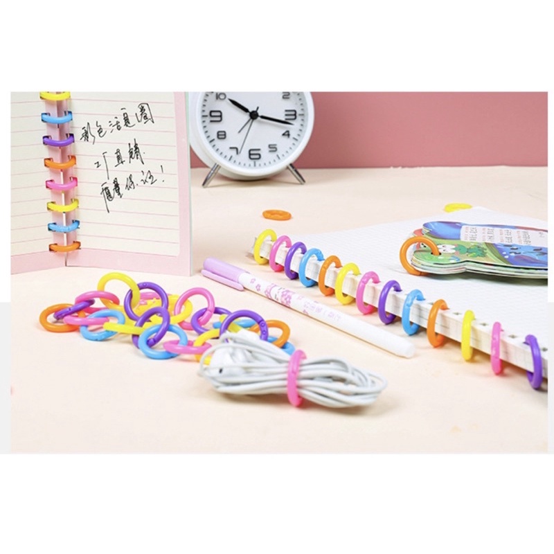 ห่วงพลาสติกเปิดปิดได้ เสินผ่าศูนย์กลาง 1.5 cm(2 ชิ้น 3 บาท) พร้อมส่ง