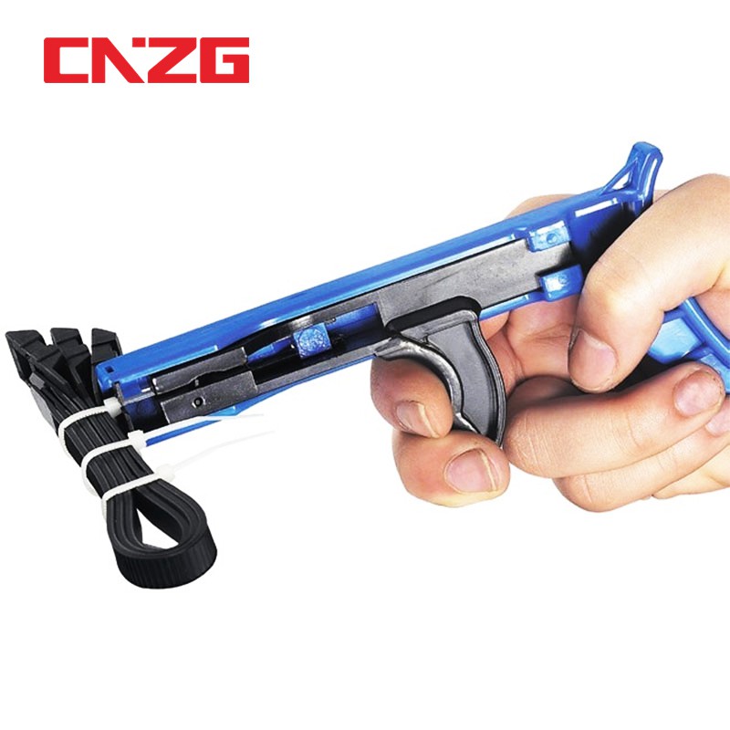 Cable Tie Gun สําหรับไนลอนผูกสายเคเบิล Fastening TG-100 เครื่องมือมือ Quick Tensioner – โปรปัง