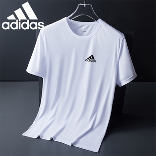 【Ready Stock】Adidas เสื้อยืดกีฬา ฤดูร้อนใหม่ระบายอากาศแห้งเร็วหลวมยืดหยุ่นสวมใส่กีฬาเสื้อยืด / TSHIRT * 1 ชิ้นS-5XL