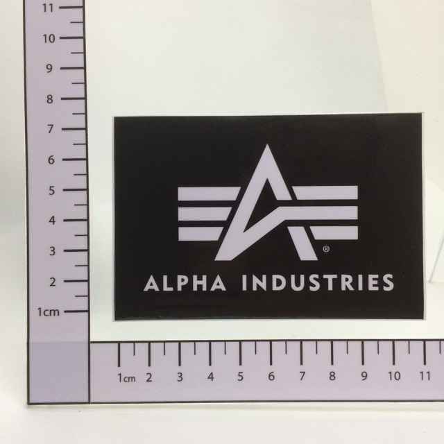 C119 Alt xpha Square Sticker