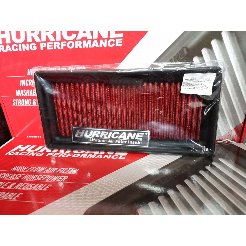 Mastersat Hurricane กรองอากาศผ้ารถยนต์ ผ้ากรองอากาศ ผ้ากรองรถ ไส้กรองอากาศ Toyota Vios/Yaris/Sienta 